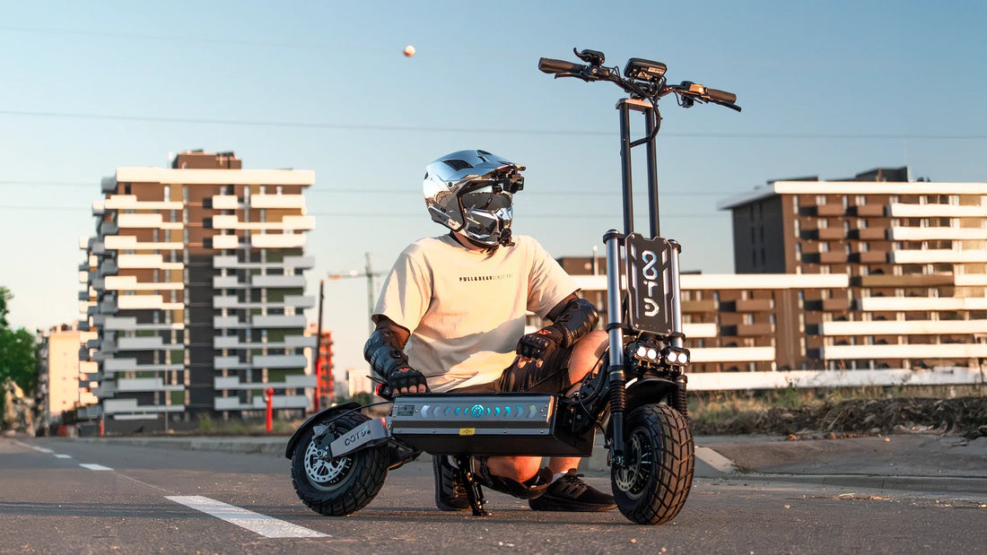 T90: Monopattino Elettrico Fuoristrada a Doppio Motore per Piloti Esperti