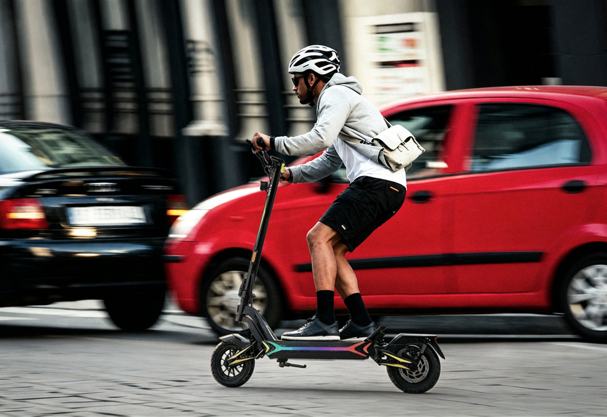 Agile nel traffico.