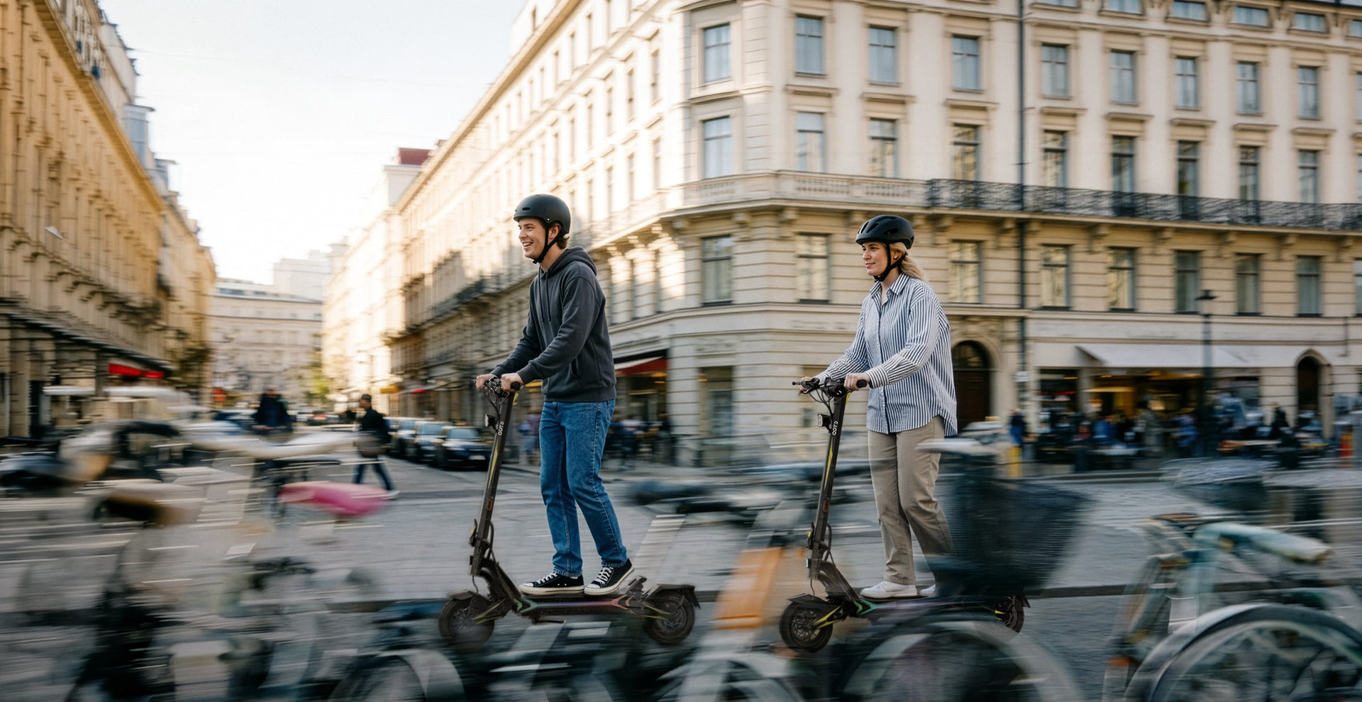 Al passo con la città.