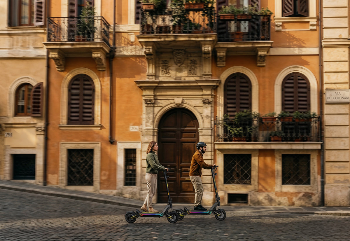 A suo agio anche sulle strade più difficili.